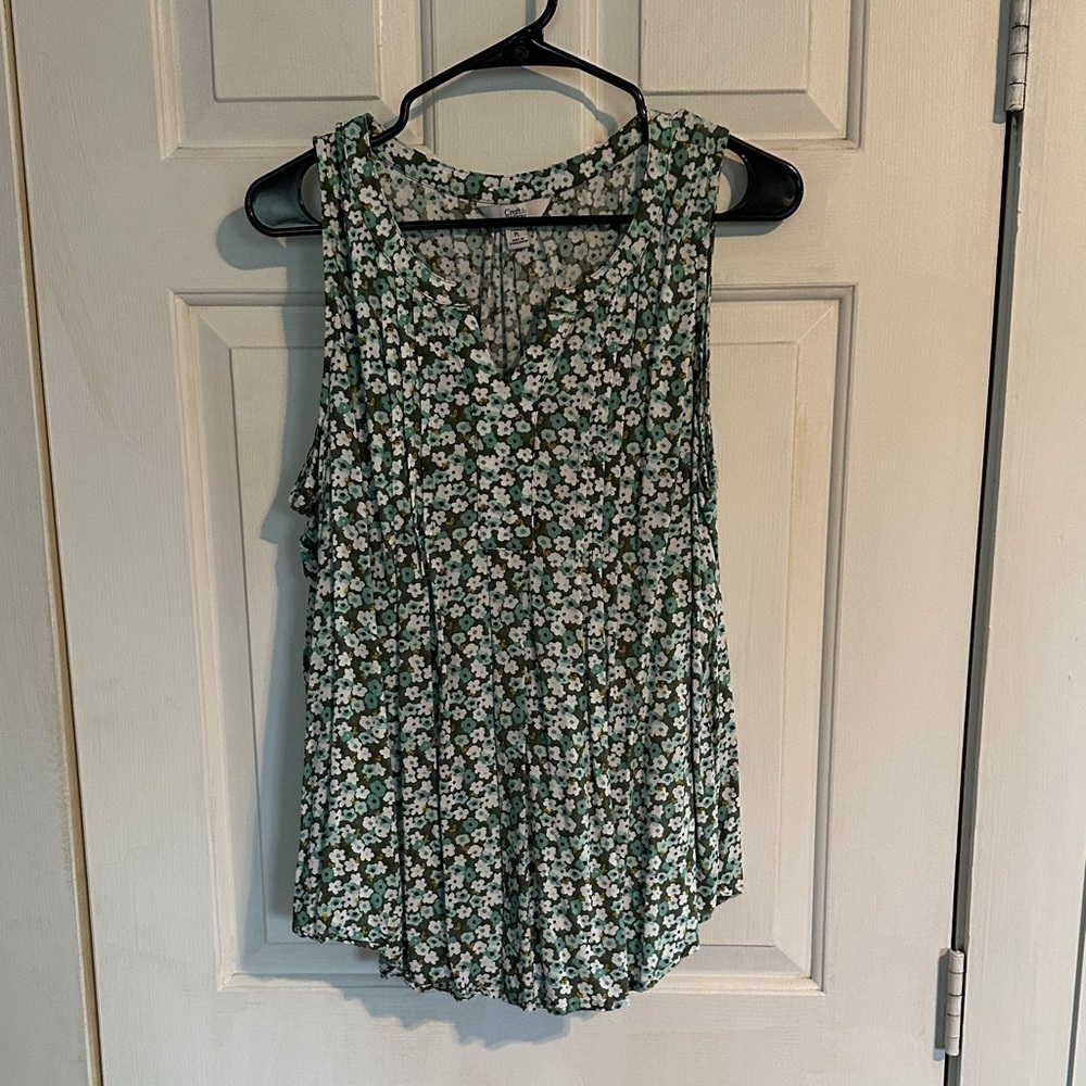 Croft & Barrow PL floral tank top
